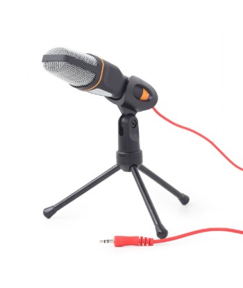 Gembird Desktop microphone with a tripod MIC-D-03 Built-in microphone, 3.5 mm, Black