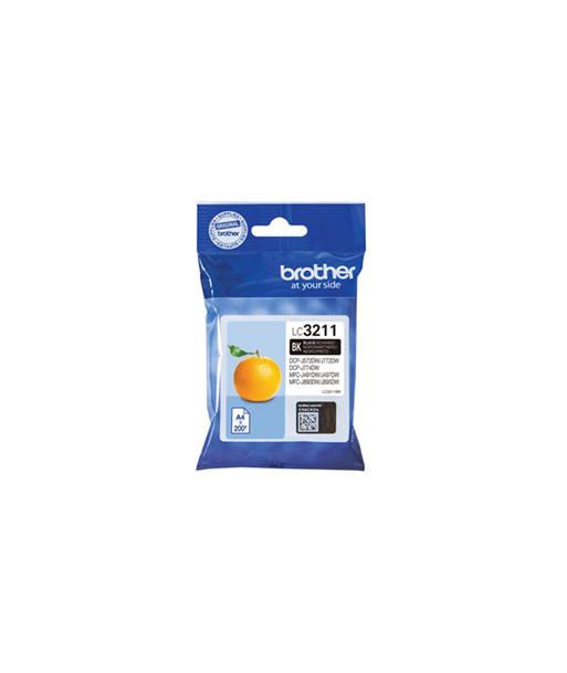 Brother LC3211BK Inkjet cartridge, Black