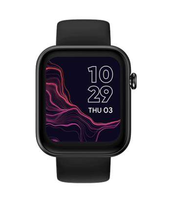 Nutikell TicWatch GTH2 TFT Touchscreen 1.72” Activity monitoring 24/7 Waterproof Bluetooth Black