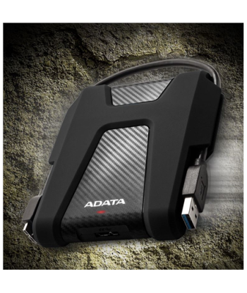 ADATA External Hard Drive HD680 1000 GB, USB 3.1, Black