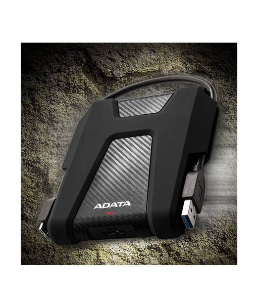 ADATA External Hard Drive HD680 1000 GB, USB 3.1, Black