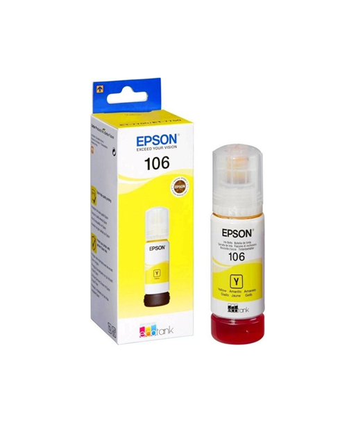 Epson Ecotank 106 Ink Bottle, Yellow