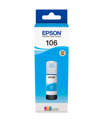 Epson Ecotank 106 Ink Bottle, Cyan