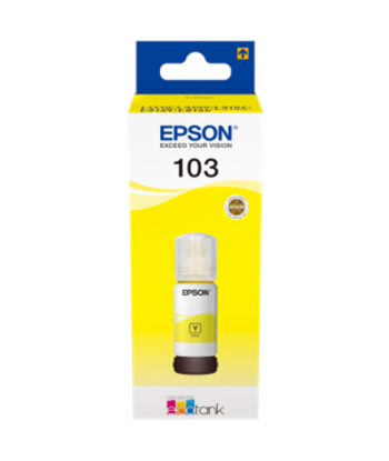 Epson 103 ECOTANK Ink Bottle, Yellow