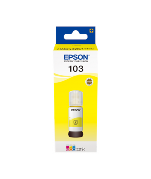 Epson 103 ECOTANK Ink Bottle, Yellow