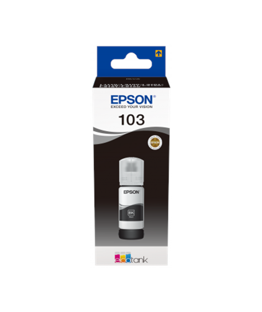 Epson 103 ECOTANK Ink Bottle, Black