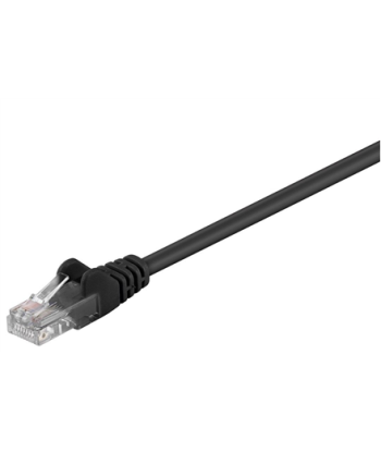 Goobay CAT 5e patch cable, U/UTP 68647 2 m, Black