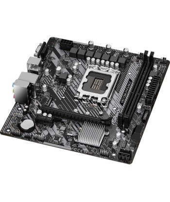 Mainboard ASROCK Intel H610 LGA1700 MicroATX Memory DDR4 Memory slots 2 1xPCI-Express 3.0 1x 1xPCI-Express 4.0 16x 1xM.2