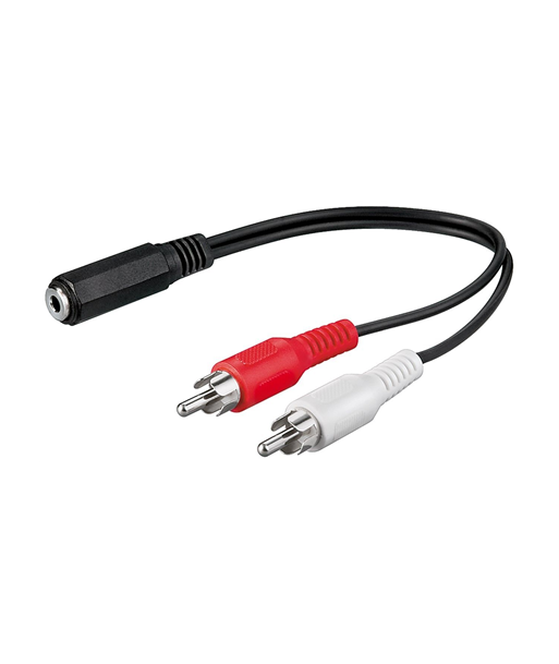Goobay 3,5mm helikaabli adapter - ühenda oma heli! Goobay 3,5mm helikaabli adapter - ühenda oma heli!