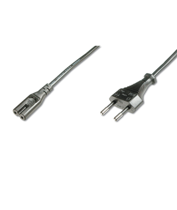 DIGITUS Power Cord, Euro - C7 M/F, 1.8m, H03VVH2-F 0.75qmm, black Digitus