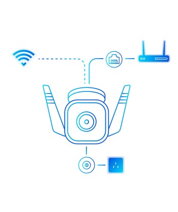 TP-Link Tapo TC65 уличная Wi-Fi камера видеонаблюдения