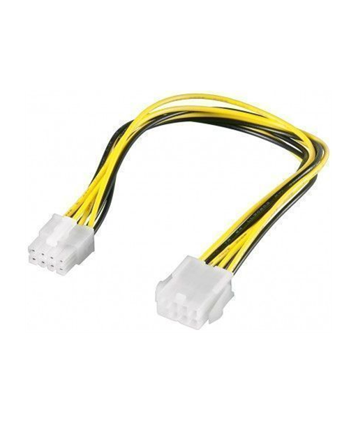 Goobay 51361
EPS PC power extension cable, 8-pin Goobay 51361
EPS PC power extension cable, 8-pin