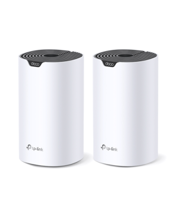 TP-LINK AC1900 Whole Home Mesh Wi-Fi System Deco S7 (2-pack) 802.11ac 10/100/1000 Mbit/s Ethernet LAN (RJ-45) ports 1
