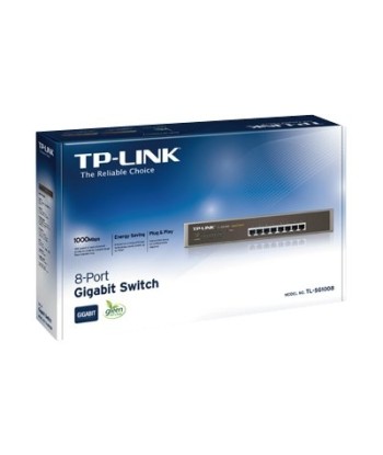 NET SWITCH 8PORT 10/100/1000M/TL-SG1008 TP-LINK