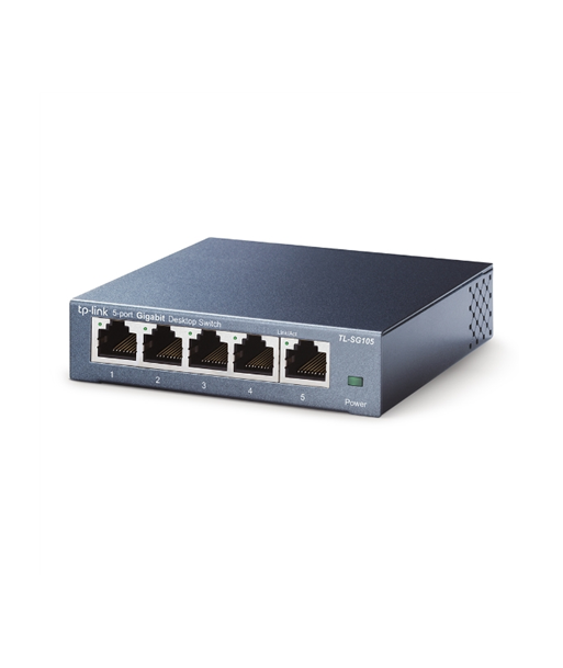 TP-Link TL-SG105 5-Port Gigabit неуправляемый настольный коммутатор