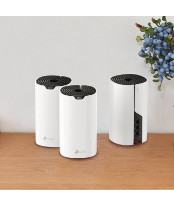 AC1900 Whole Home Mesh Wi-Fi System, Deco S7 (3-pack), 802.11ac, 10/100/1000 Mbit/s, Ethernet LAN (RJ-45) ports 1, Mesh