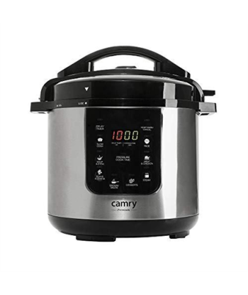 Мультиварка Camry CR 6409 1500 W Alluminium pot 6 L Number of programs 8 Stainless steel/Black