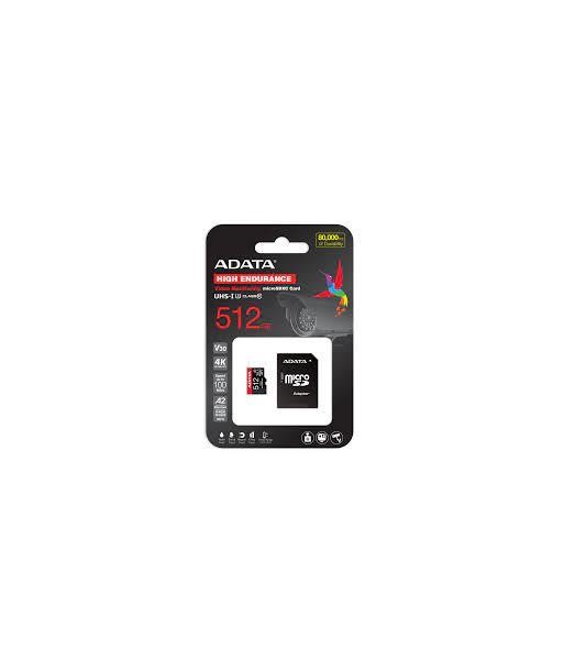 MEMORY MICRO SDXC 512GB W/AD./AUSDX512GUI3V30SHA2-RA1 ADATA