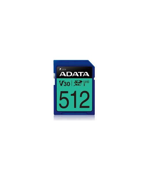 MEMORY SDXC 512GB V30/ASDX512GUI3V30S-R ADATA