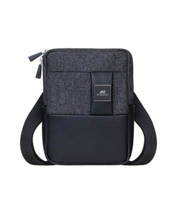 TABLET CASE CROSSBODY 8"/8810 BLACK MELANGE RIVACASE