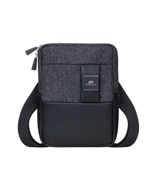RIVACASE 8810 Black Melange Crossbody Tablet Case 8 inch RIVACASE 8810 Black Melange Crossbody Tablet Case 8 inch