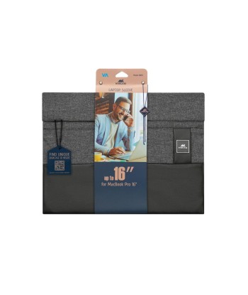 Rivacase 8805 Black Melange 15.6" Ultrabook Sleeve