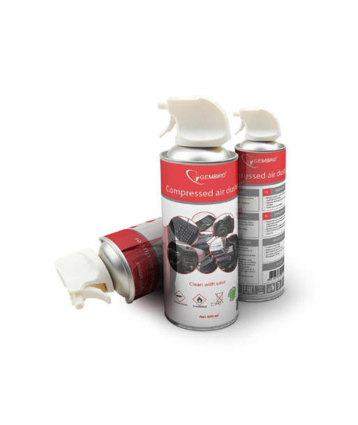 Gembird Compressed air duster (flammable) 400 ml Gembird Compressed air duster (flammable) 400 ml