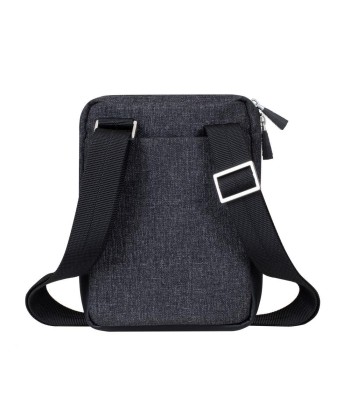 RIVACASE 8810 Black Melange Crossbody Tablet Case 8 inch