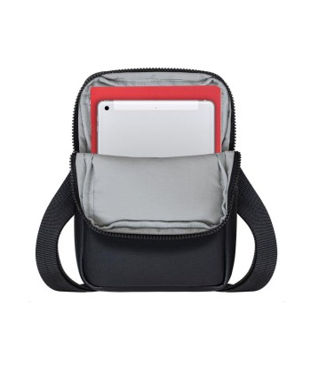 RIVACASE 8810 Black Melange Crossbody Tablet Case 8 inch