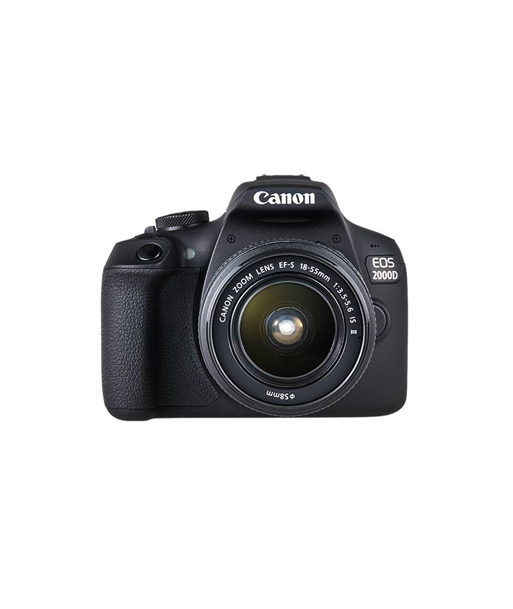 Canon EOS 2000D 18-55 IS II EU26 SLR Camera Kit, Megapixel 24.1 MP, Image stabilizer, ISO 12800, Display diagonal 3.0", Wi-Fi