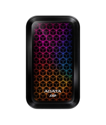 External SSD ADATA SE770G 2TB USB-C USB 3.2 Write speed 800 MBytes/sec Read speed 1000 MBytes/sec ASE770G-2TU32G2-CBK