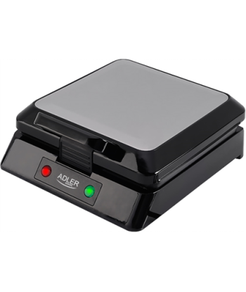 Adler AD 3036 Waffle Maker - Belgian Style, 1500W, 4 Pastries, Black