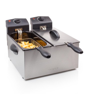 Tristar, FR-6937, Double Fryer, Power 2 x 1800 W, Capacity 6 L