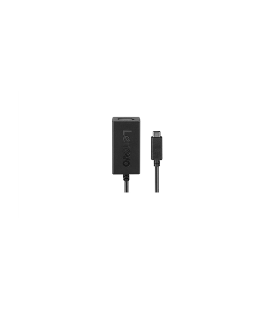 Lenovo 4X90Q93303 USB-C to DisplayPort Adapter, Black
