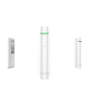 Ajax GlassProtect Wireless Glass Break Detector - White