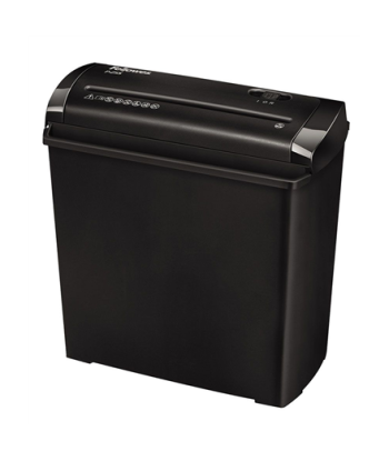 Fellowes Shredder P-25S Black, 11 L, Paper shredding, Paper handling standard/output 7mm strips, security level P-2, Traditional