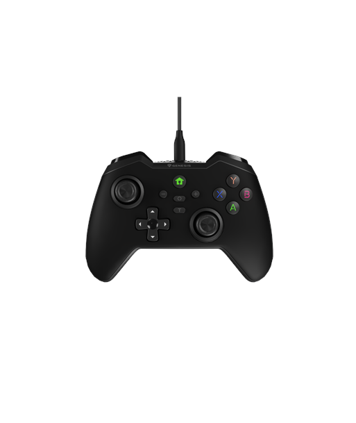 GENESIS Mangan 300 Gamepad, Black, Wired Genesis