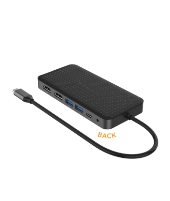 Hyper HyperDrive Universal USB-C 10-in1 Dual HDMI Mobile Dock - Space Grey - for M1/M2 MBAir/Pro