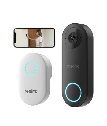 Reolink | D340W Smart 2K+ Wired WiFi Video Doorbell with Chime