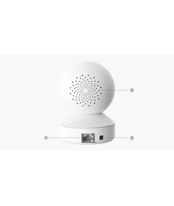 Reolink Super HD Camera E Series E320 PTZ 3 MP 4mm/F2.0 H.264 Micro SD, Max. 256 GB