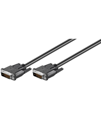 Goobay DVI-D Dual Link Kaabel - Kvaliteetne, nikeldatud, 1,8 m, must