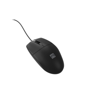 Natec Ruff Plus Wired Mouse - Black: Precise Control & Reliable Performance! 🖱️
