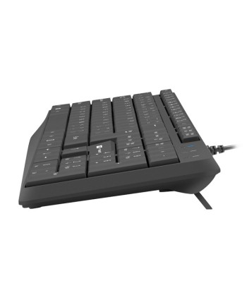 Клавиатура Natec Nautilus NKL-1950 Wired US Black USB Type-A 390 g