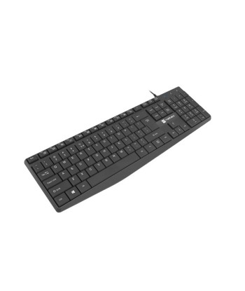 Natec Nautilus NKL-1950 Wired Keyboard - US Layout, Black