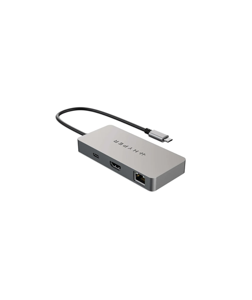 HyperDrive 5-in-1 USB-C Hub 100W PD läbilaskevõimega HyperDrive 5-in-1 USB-C Hub 100W PD läbilaskevõimega