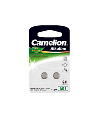 Camelion AG1/LR621/364 Alkaline Button Cell - 2 Pcs