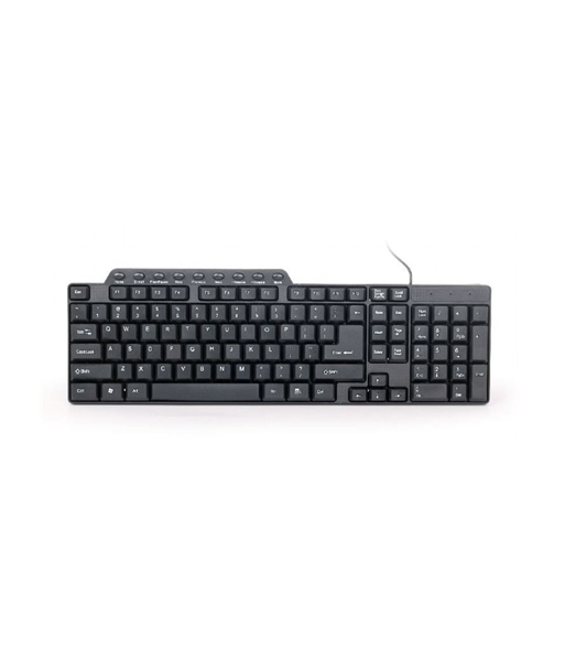 Gembird KB-UM-104 Compact Multimedia Keyboard - US Layout, Black Gembird KB-UM-104 Compact Multimedia Keyboard - US Layout, Black