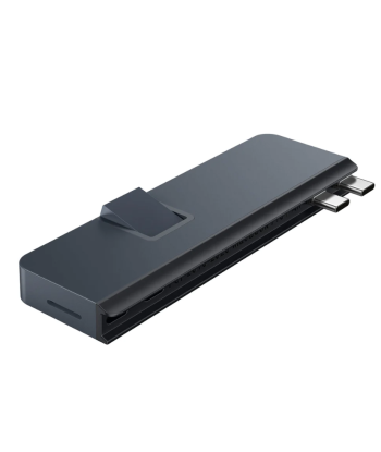 HyperDrive Dual USB-C 7-in-2 Hub с USB-C адаптером - Midnight Blue