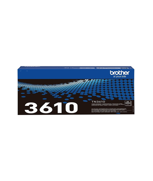 Brother TN-3610 Genuine Toner Cartridge, Black