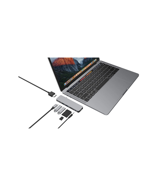 HyperDrive 7-in-1 USB-C Hub - Space Grey HyperDrive 7-in-1 USB-C Hub - Space Grey
